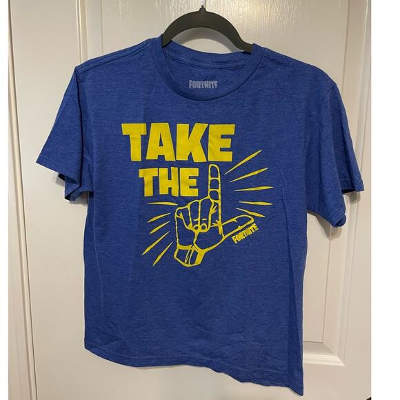 Fortnite boys youth tshirt large Take the L - Picture 1 of 3